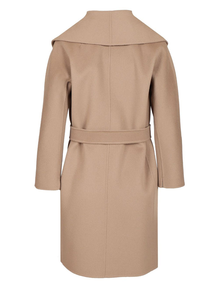 ' S Max Mara Double Wool Dressing Gown Coat Coats - Grey | 28bb7759dd8db223db9c3490d63b768cee480a0e
