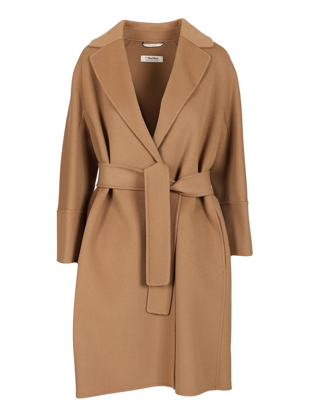 ' S Max Mara Short Double Wool Coat Coats - Beige | caf8603b514f53714ae5eaac36c3fbf37c885579