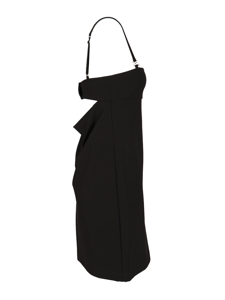 Sportmax Mini Dress With Cut Out Dresses - Black | f275595c4016864a3da8def6bda4ca935d76fe68