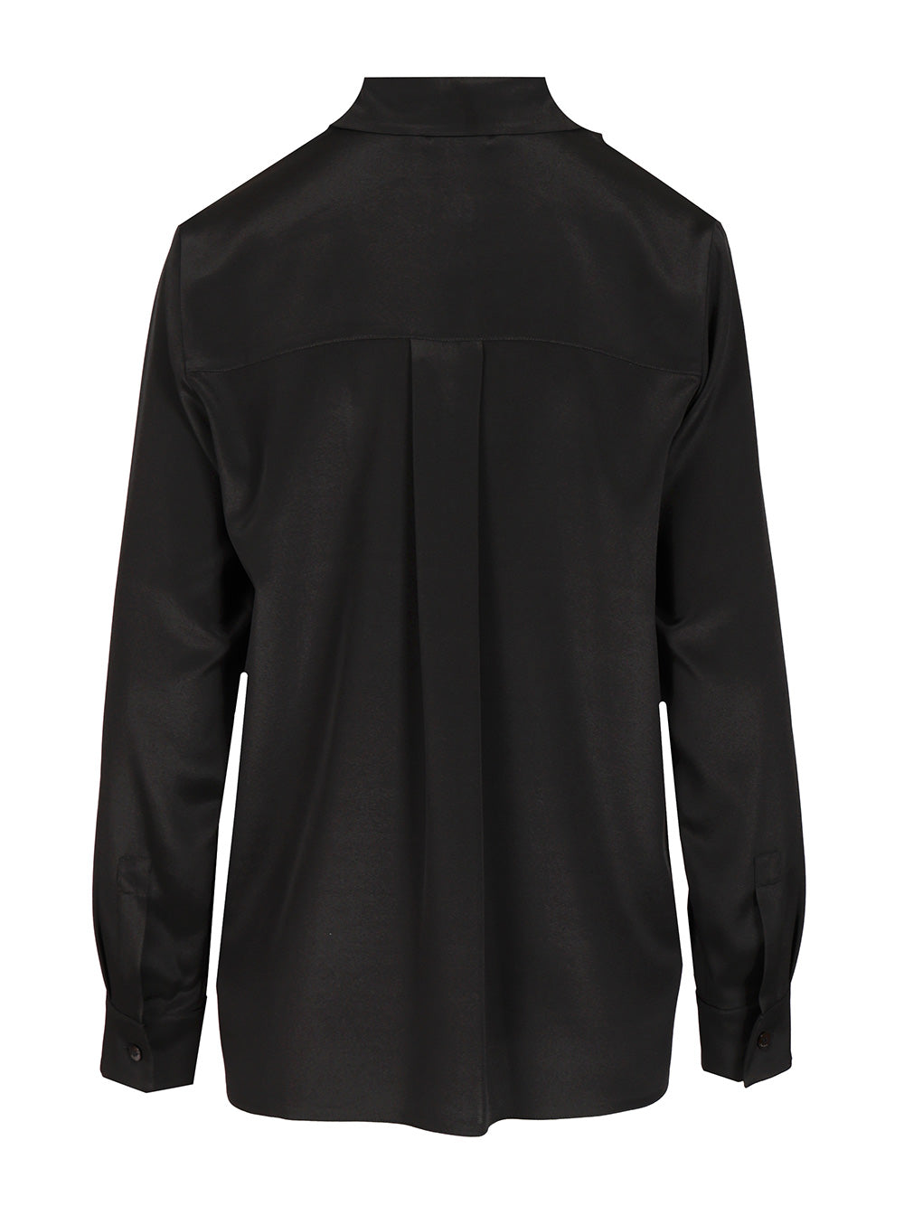 Max Mara Stretch Silk Cady Shirt Shirts - Black | b04a2077a75ebe8ea2f64c78ca856463652b12f9