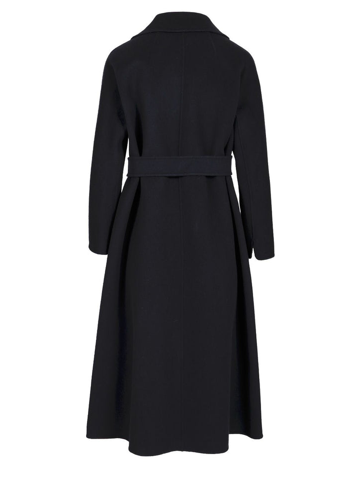 ' S Max Mara Wool Drap Midi Coat Coats - Blue | ad6dd72ac23a0e7ce7956fd23540955368a08ca7
