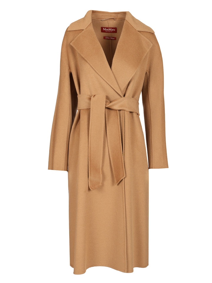 Max Mara Studio Wool, Cashmere And Silk Coat Coats - Beige | 7c74a21214e5ef66995b12732b29b226e4e4827e
