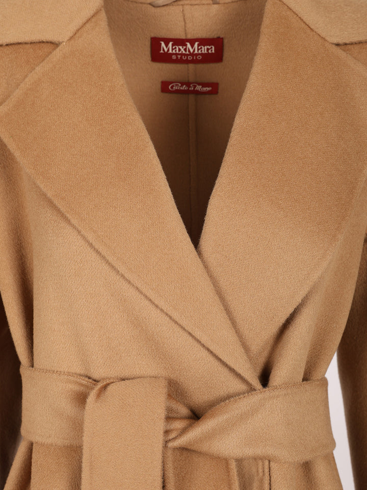 Max Mara Studio Wool, Cashmere And Silk Coat Coats - Beige | c16aafb4239c54692896c687086415e1b888d5ab
