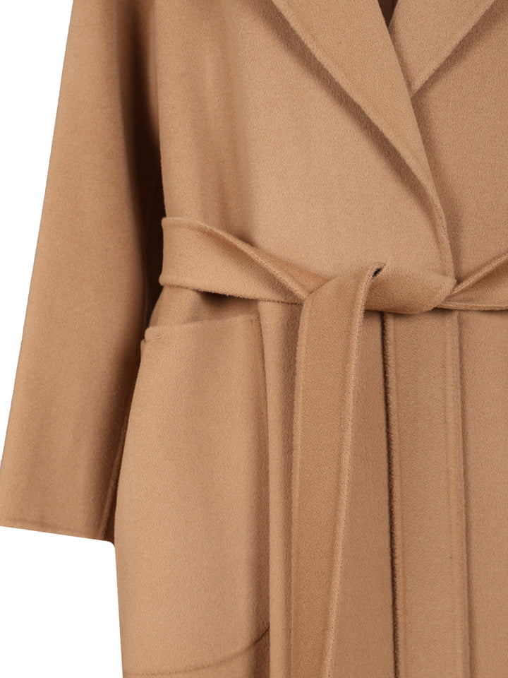 'S Max Mara Wool Dressing Gown Coat Coats - Beige | 1c31b38ed8132070d6195e9e3206edcbe217462b