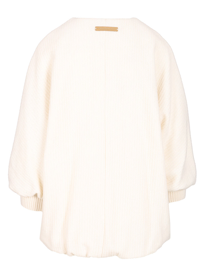 Max Mara Wool And Cashmere Knitted Jacket Jackets - White | df9203507638e09e95c494564ef9757bb32f7357