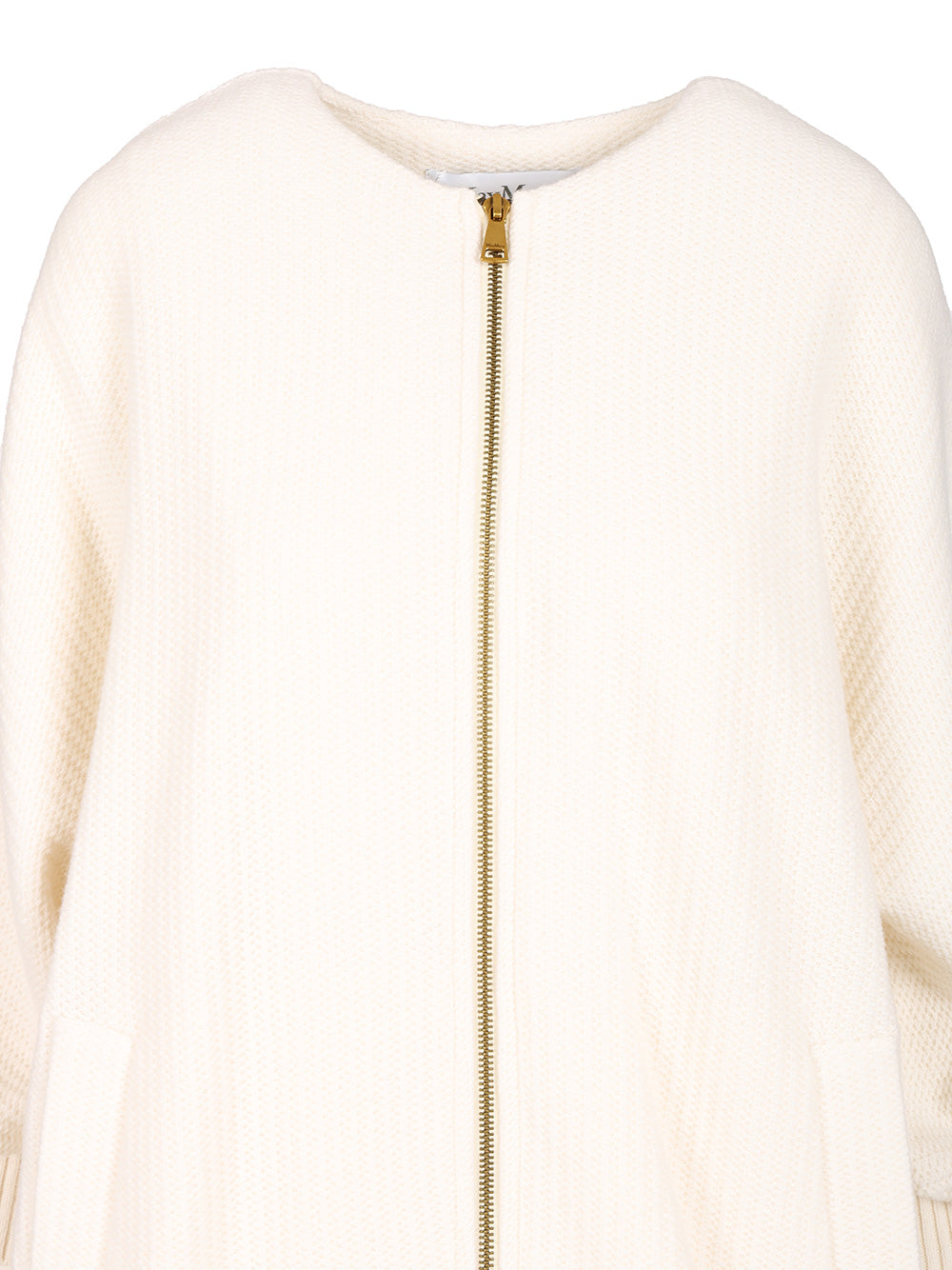 Max Mara Wool And Cashmere Knitted Jacket Jackets - White | ac04caa5ba574a142702c2763b5863bfb0140cce