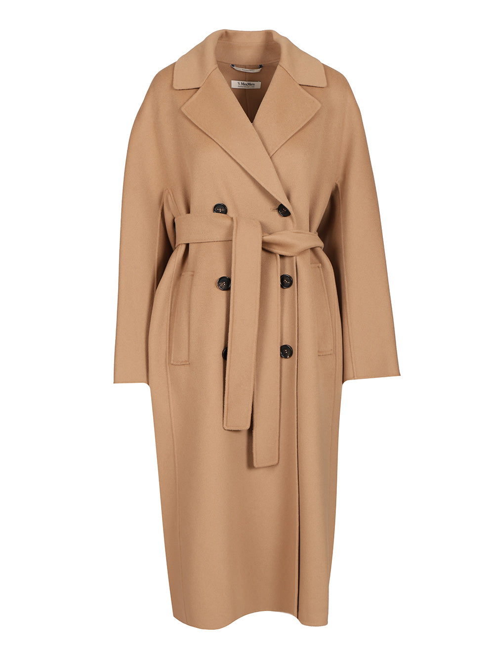 'S Max Mara Double-Breasted Wool Coat Coats - Beige | 7d160cc794dbba8d105970a201a25549a17c9971