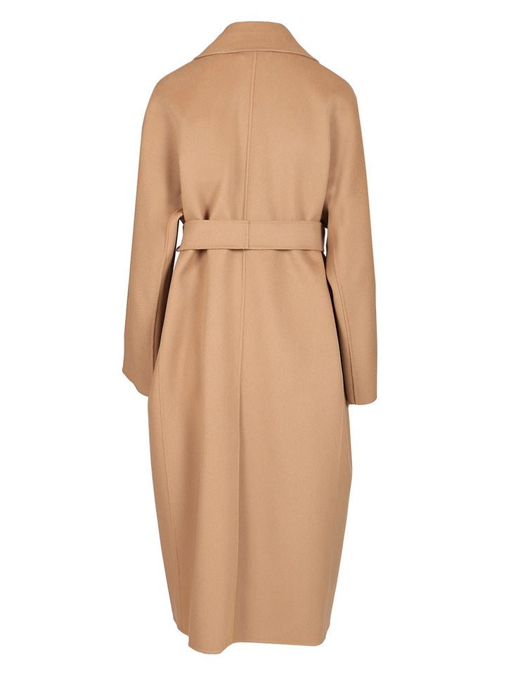 ' S Max Mara Double-Breasted Wool Coat Coats - Beige | 11955d0fafce19c49a143921a8201773c00b4f5c