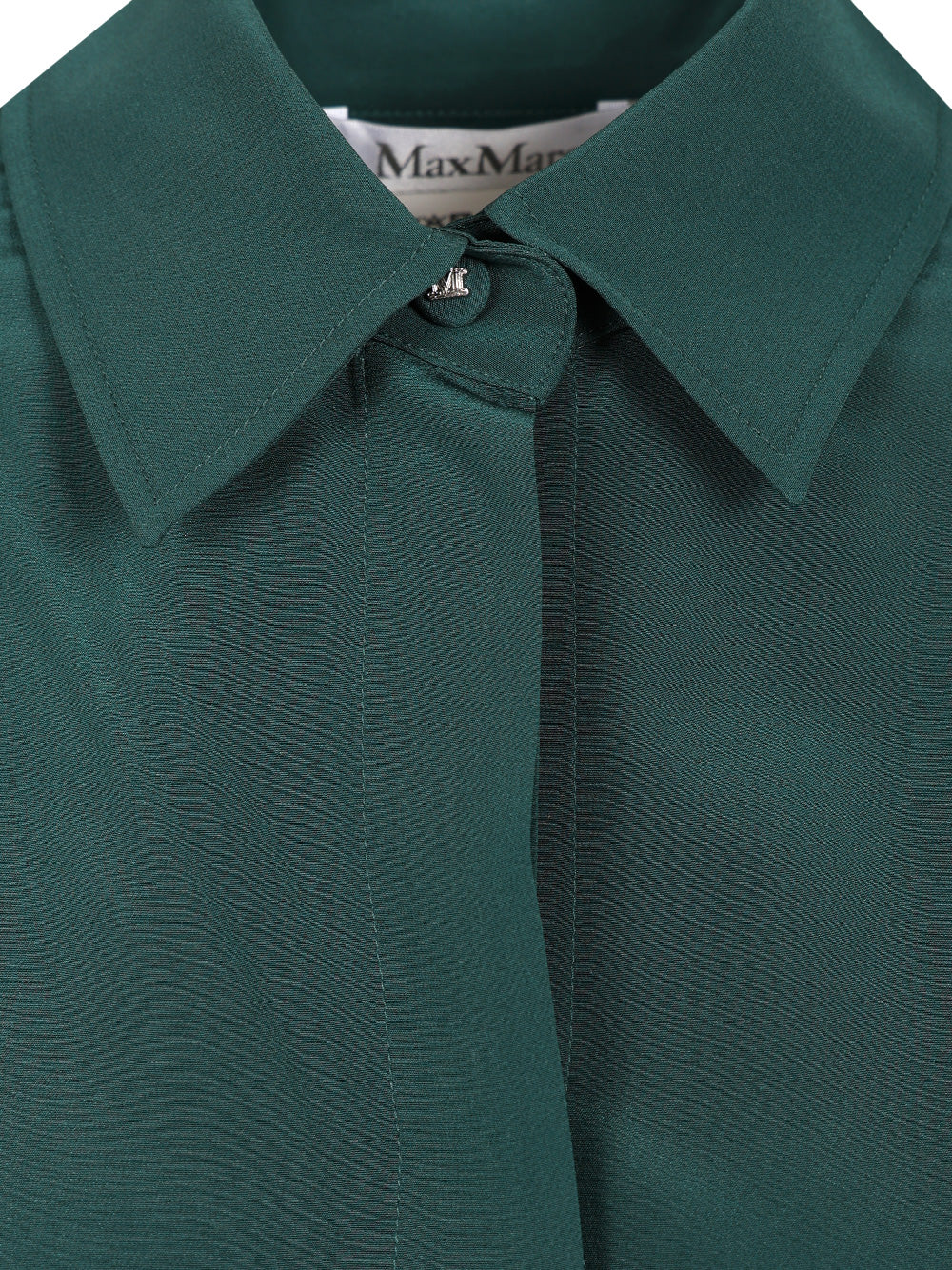Max Mara Crêpe De Chine Shirt Shirts - Green | acb95c42062c40b9cbecb524d7a384dbf9715f68