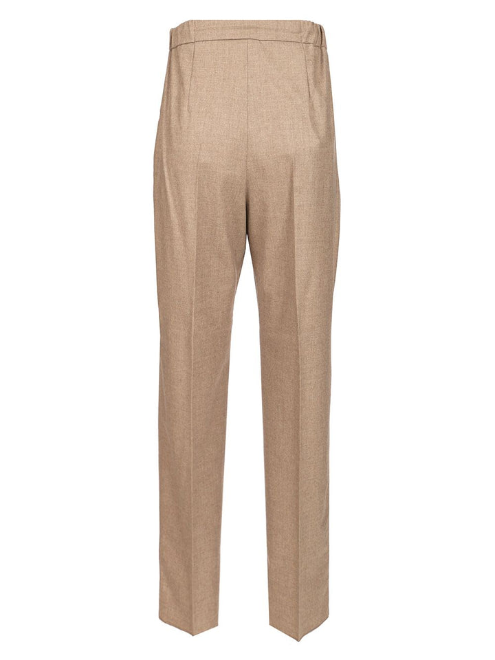 Max Mara Stretch Cashmere Trousers - Brown | 2143b5661717d30945358df814a84c0ff16bbe0f