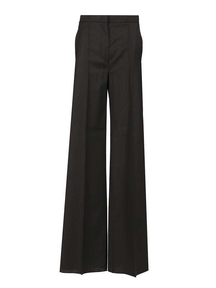 Max Mara Wide Leg Trousers - Black | 53e783c1e18bc6b6b6a24cc09956c87720c22d2d