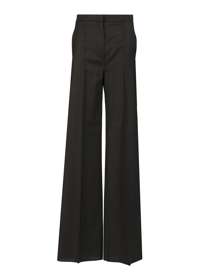 Max Mara Wide Leg Trousers - Black | 31dd73ac49f163b3d88d50c0800cca557f9e0923