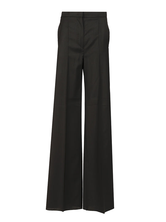 Wide Leg Trousers Black
