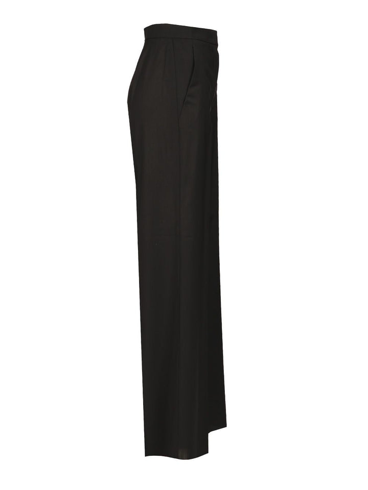 Max Mara Wide Leg Trousers - Black | 22dae0165c79d7eab6c5bed99fbef63469d6dd96