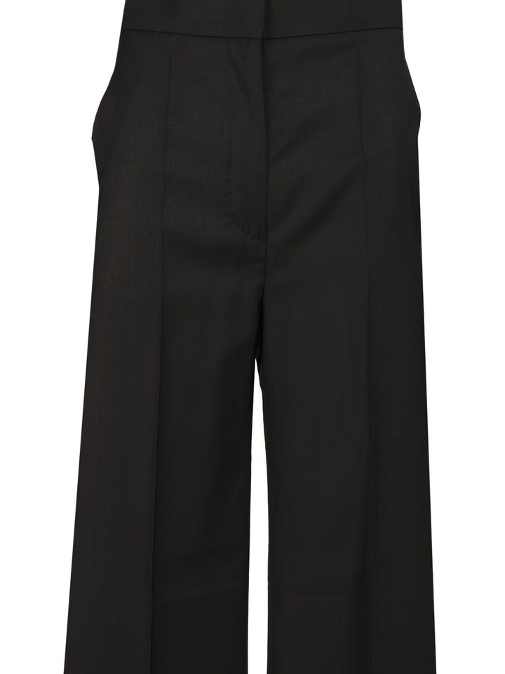Max Mara Wide Leg Trousers - Black | 91805a19f5426eb0d01389835e7a6d5b8f05230c