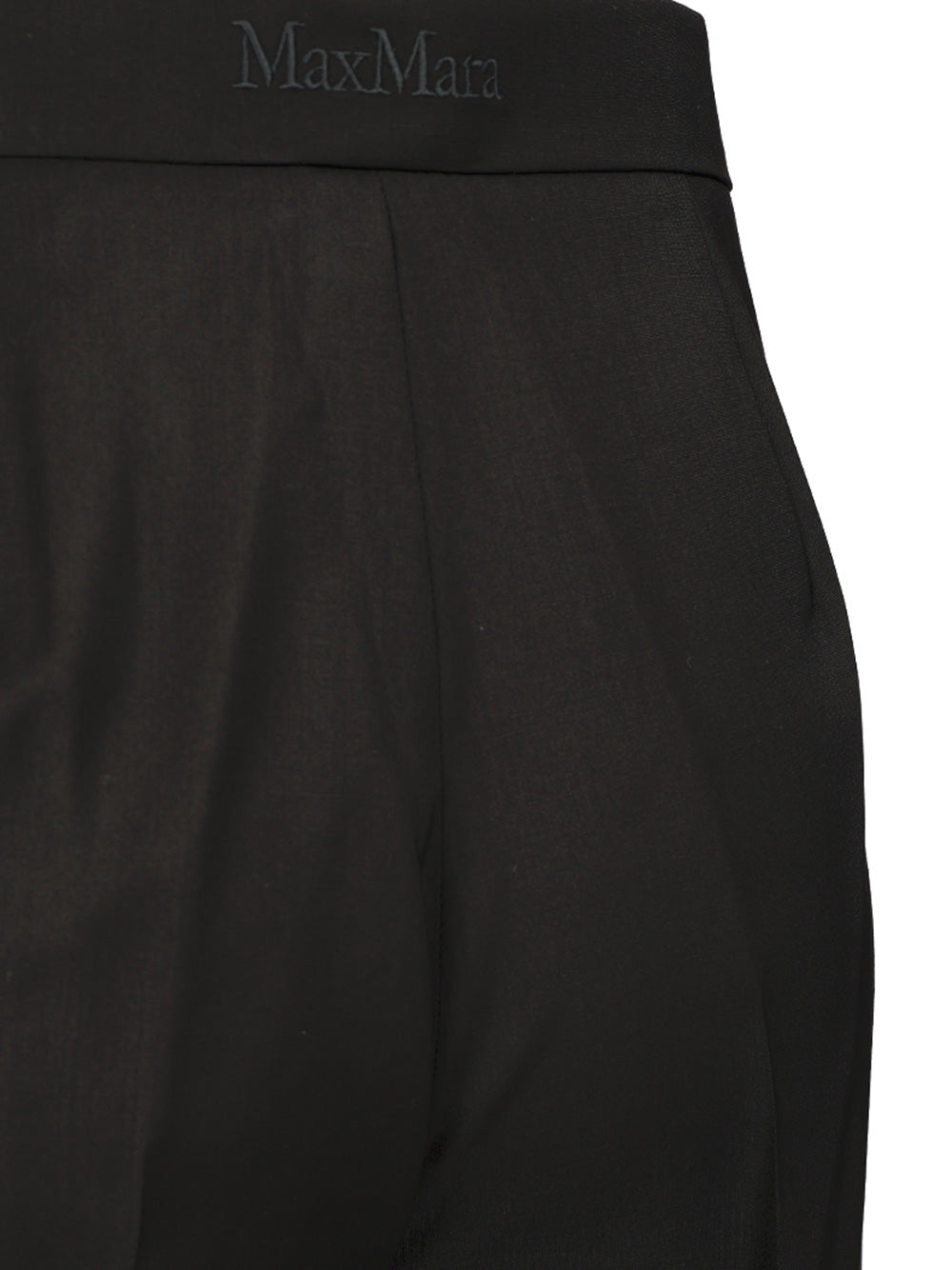 Max Mara Wide Leg Trousers - Black | 153abfcf490abd356068cce2accbaeec580245b7