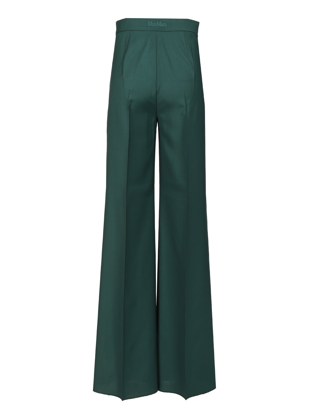 Max Mara Wide Leg Trousers - Green | 042400428014ef38e057bfa705b6020162123995