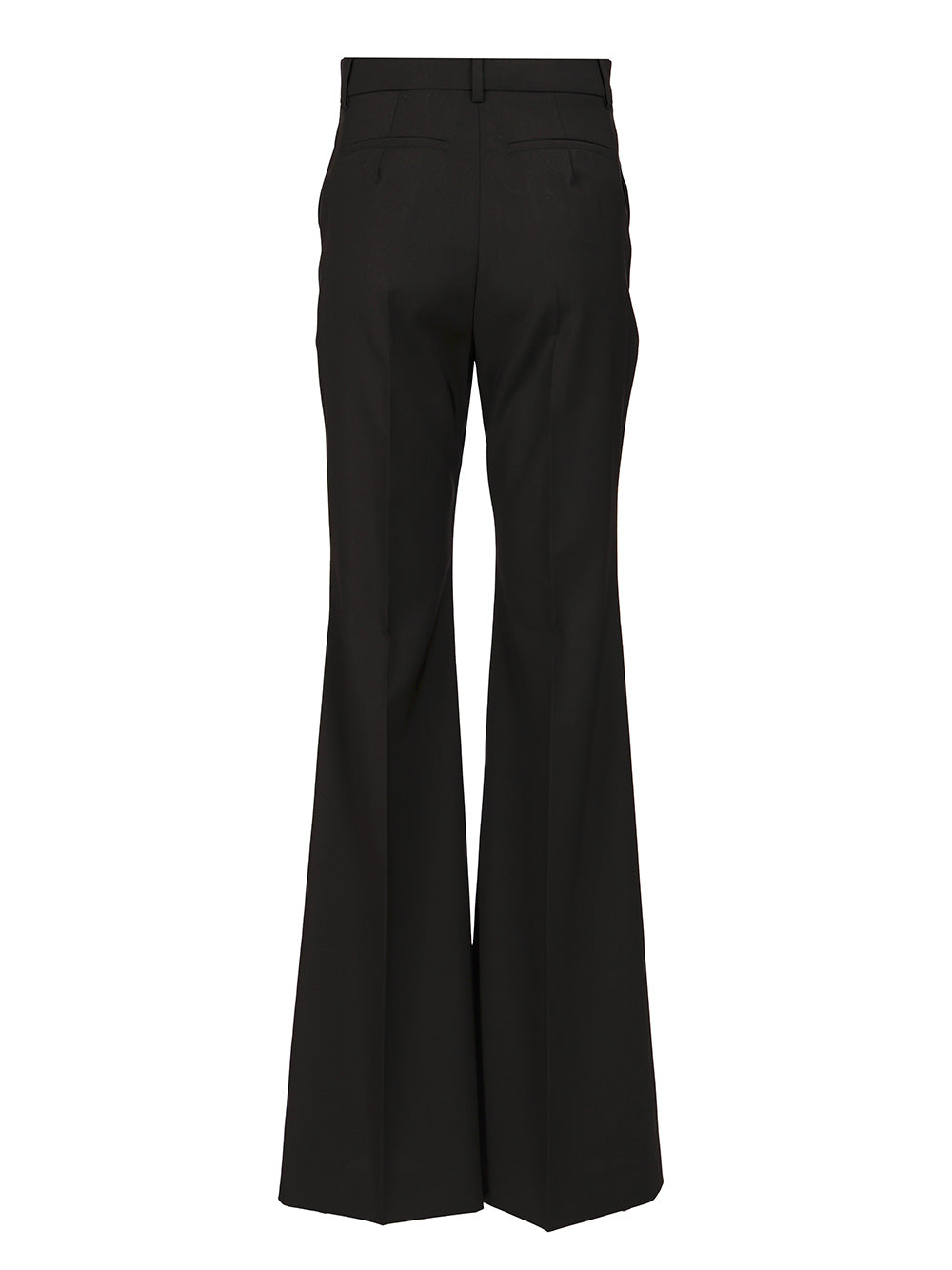 Sportmax Flare Trousers - Black | e3d63cd6c813a22d20751d7d815e9787553fa54b