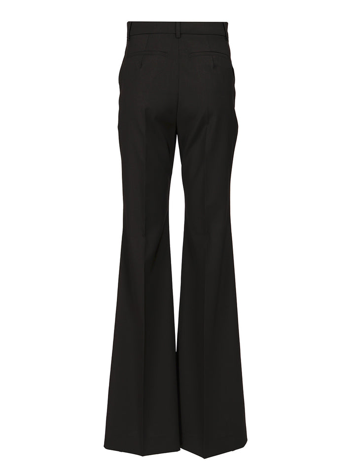 Sportmax Flare Trousers - Black | e3d63cd6c813a22d20751d7d815e9787553fa54b