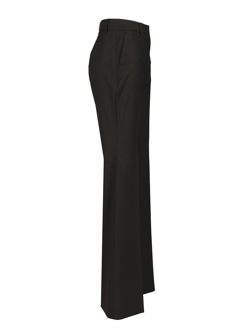 Sportmax Flare Trousers - Black | d1054f3631adbf37aadf97daa6f3a2fb6e19d7af