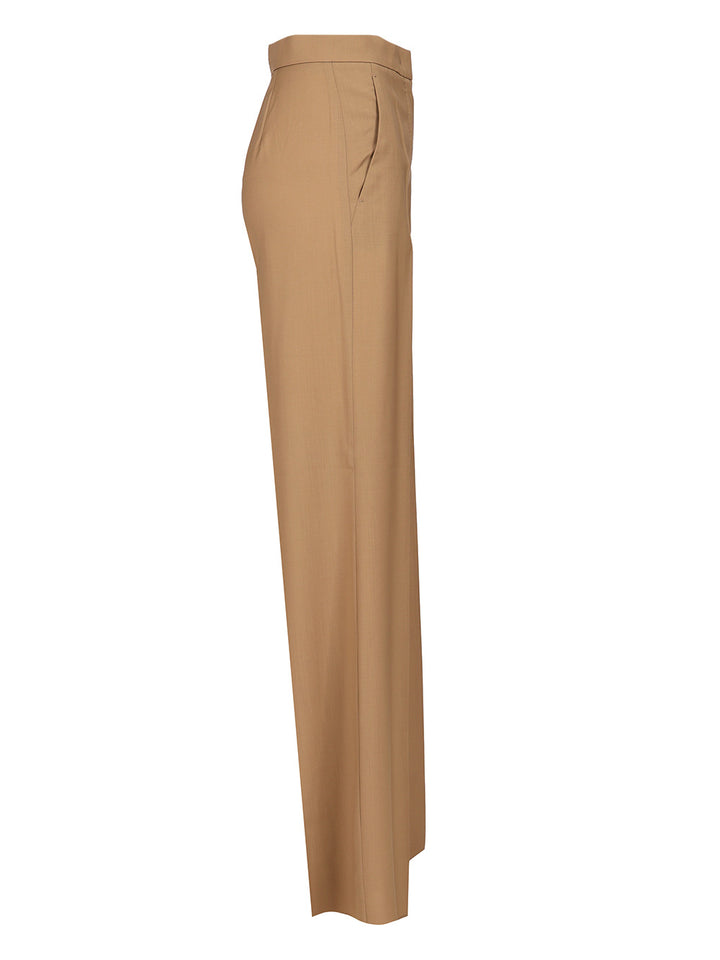 Max Mara Wide Leg Trousers - Brown | eb5685190a208229dcf92e6dcaa2a0f3eee4b2b3