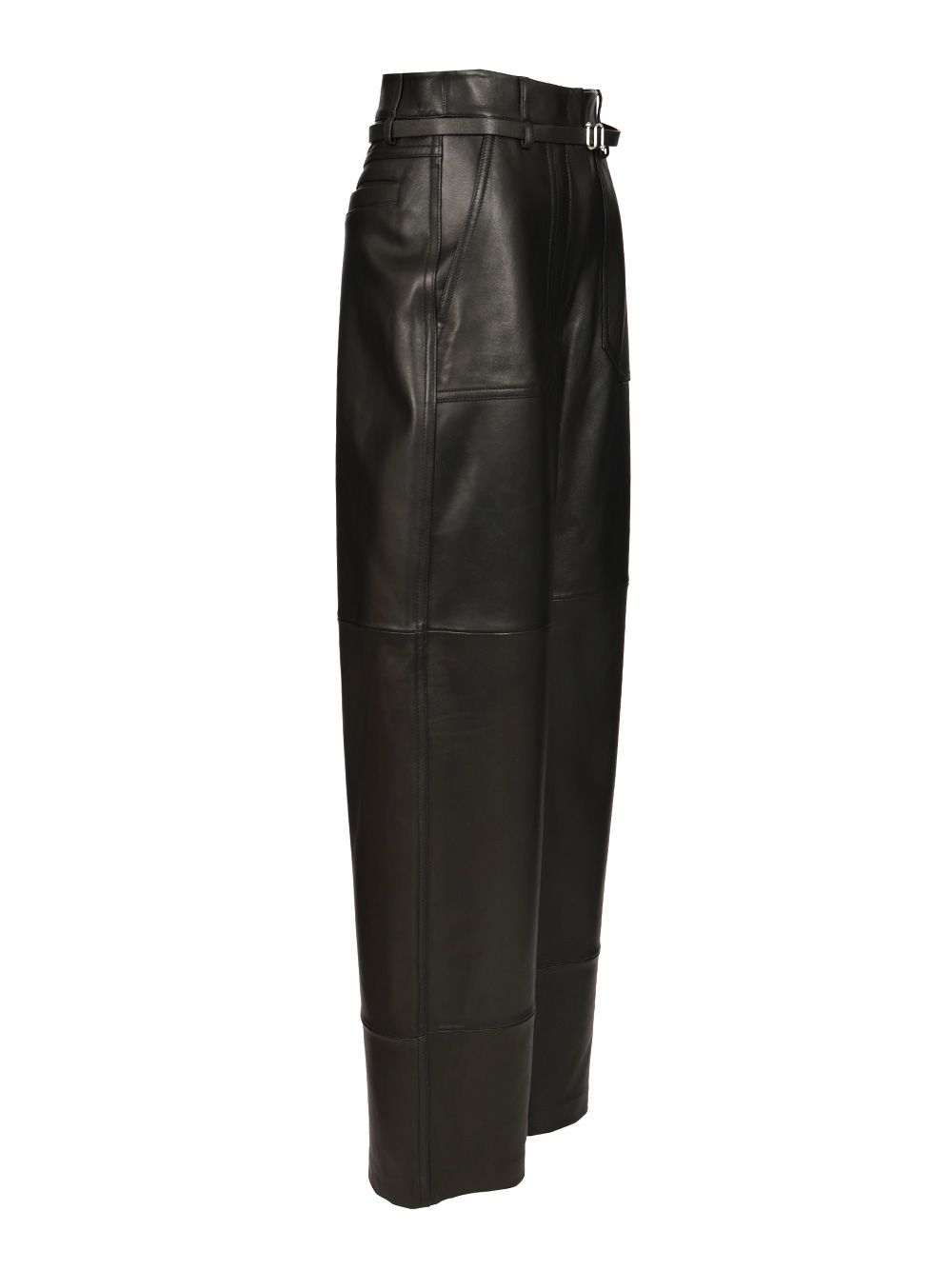 Sportmax Nappa Trousers - Black | 82c66eb321df5b11e9f6180b317a4311752455a0