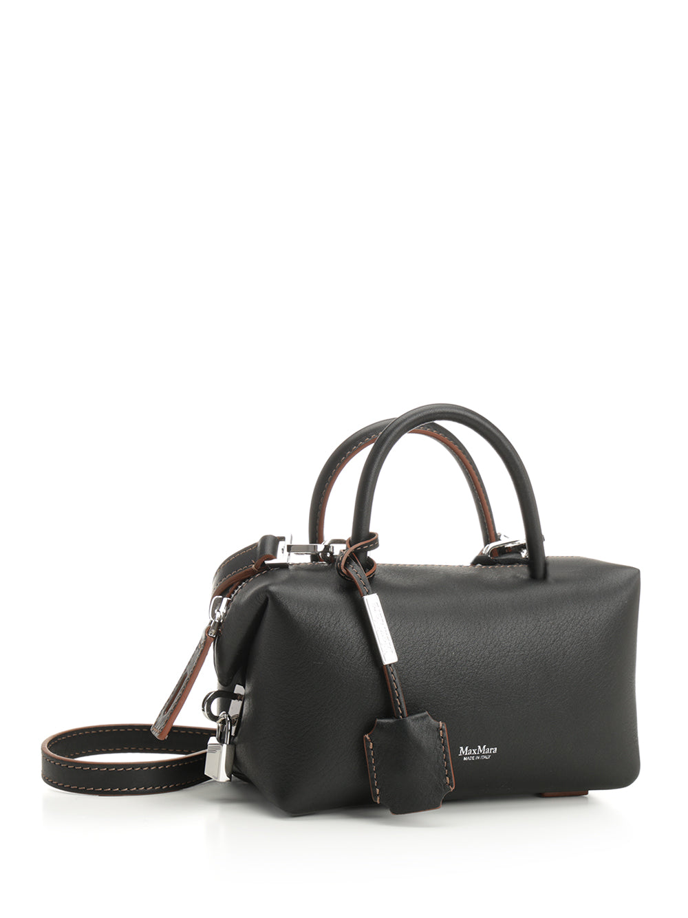 Max Mara Small Satchel Bag Handbags - Black | 2fa5257f90af60bc3f900693fd9bbce7973c902b