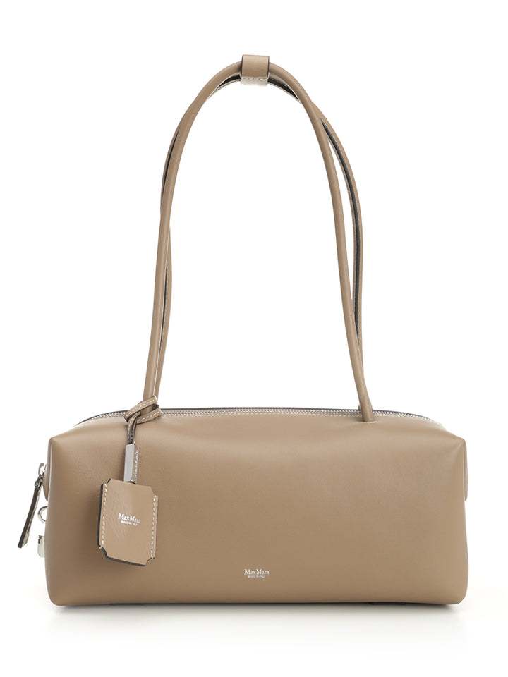 Max Mara Natural Satchel Bag Shoulder Bags - Beige | de5568db95810aef2a37ac2f470080019ca6b848