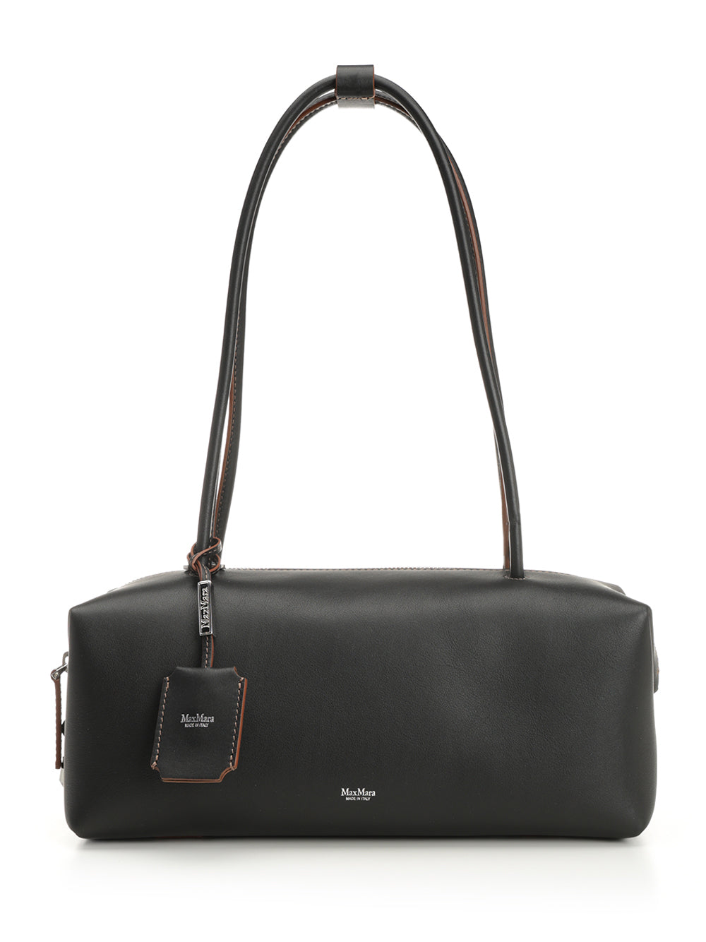 Max Mara Natural Satchel Bag Shoulder Bags - Black | 43e0d7b63fcd327396bea5d8f247f681a242c1a6