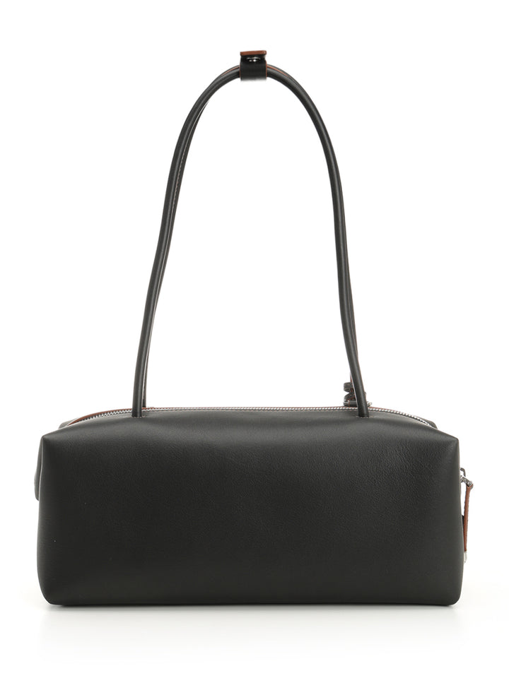 Max Mara Natural Satchel Bag Shoulder Bags - Black | 4d9c5fcce0996aeff6e45eb9085ef1cac4355fa1