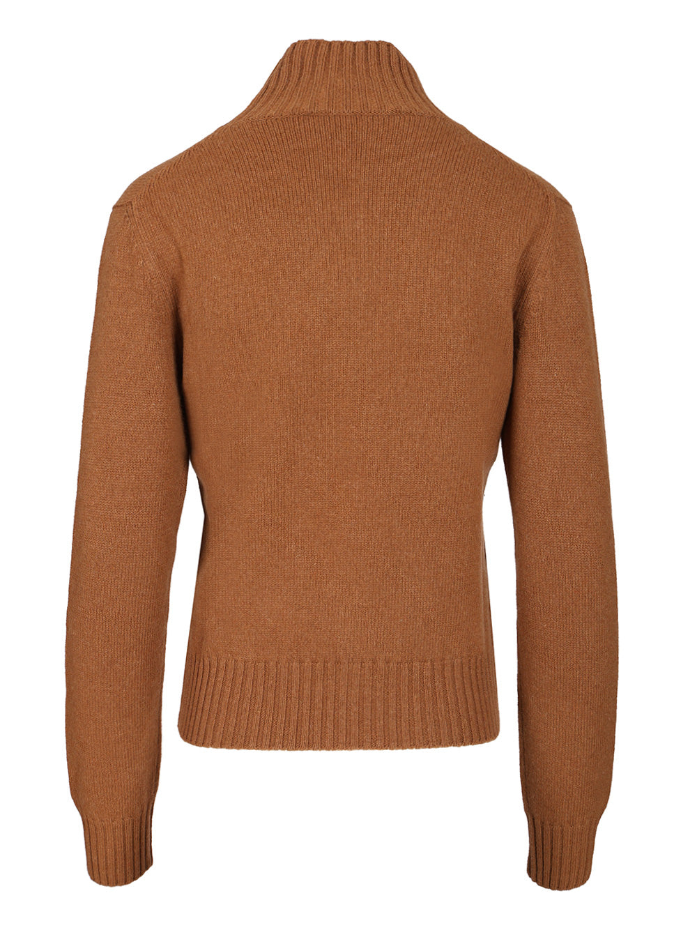 Ami Turtleneck Sweater Knitwear - Brown | 2d57548382c0d6b2558cab64c243ed888dec24d3