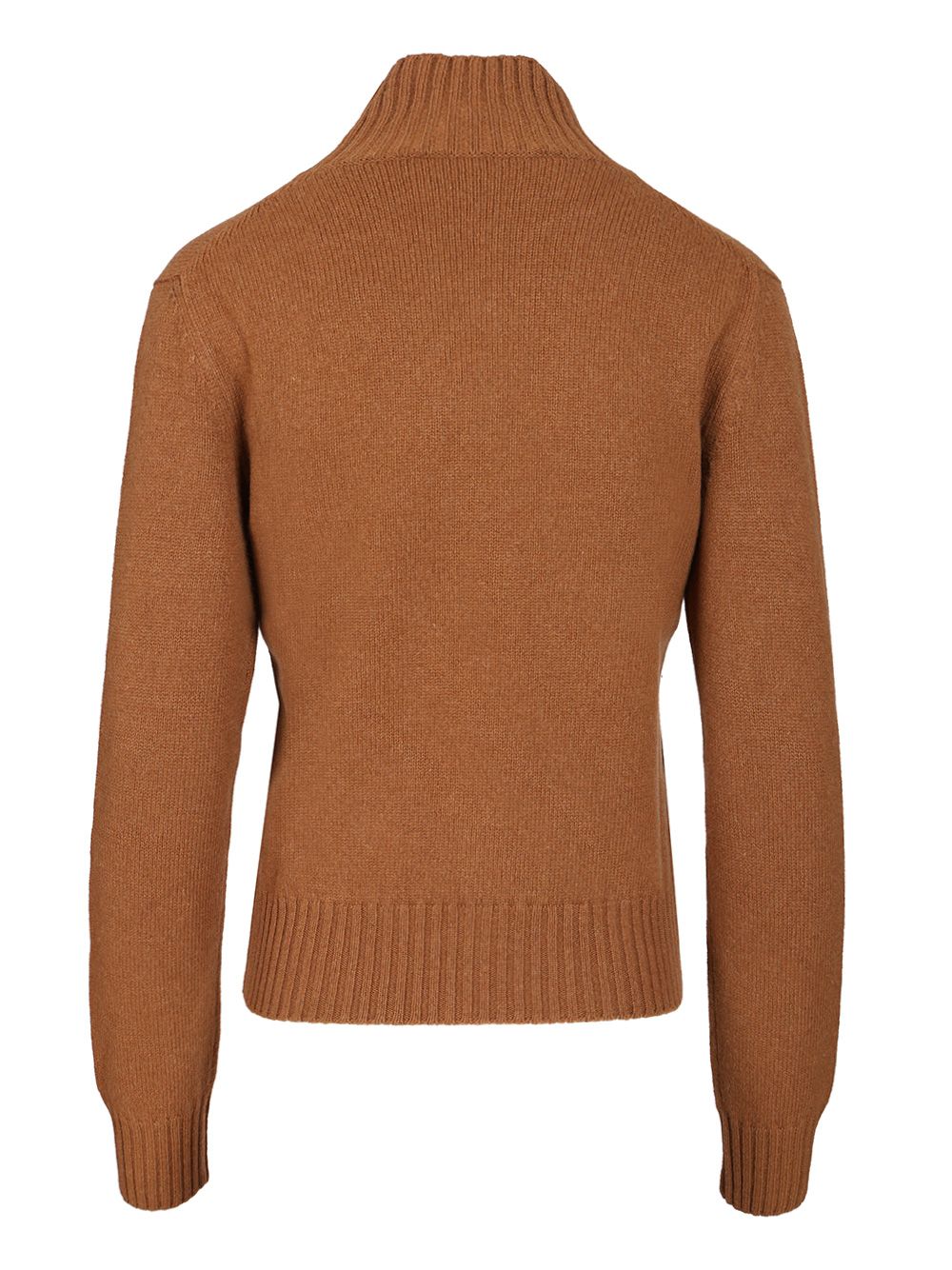 Ami Turtleneck Sweater Knitwear - Brown | 7aabd47f7f295cfb3bc83f86849efa6bc03ff8bf