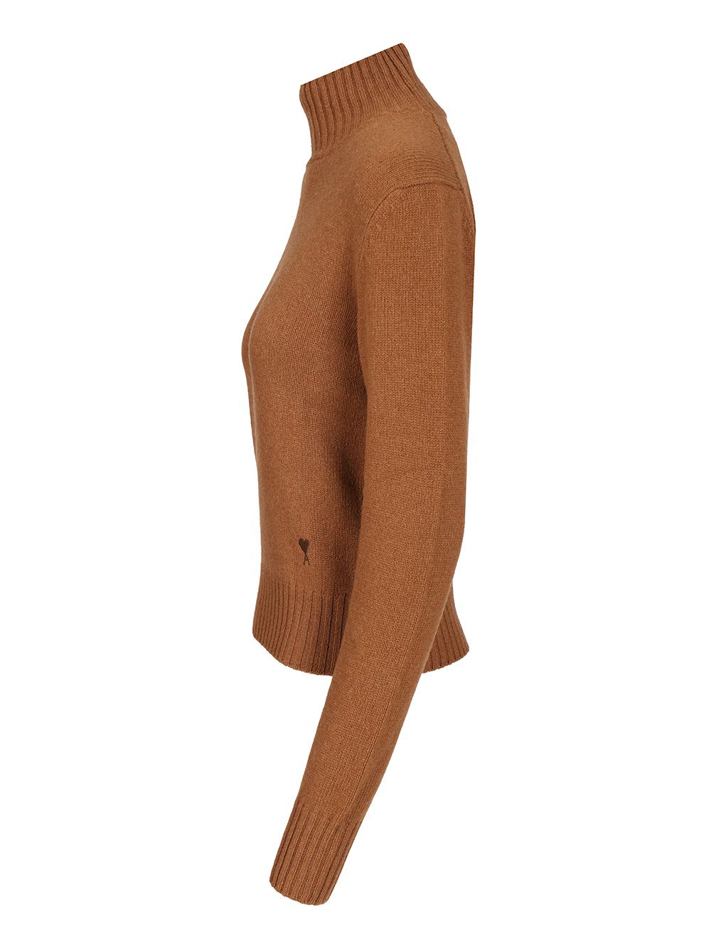 Ami Turtleneck Sweater Knitwear - Brown | 50641142cd1c57e0ae5450cef34f1a16338c5010