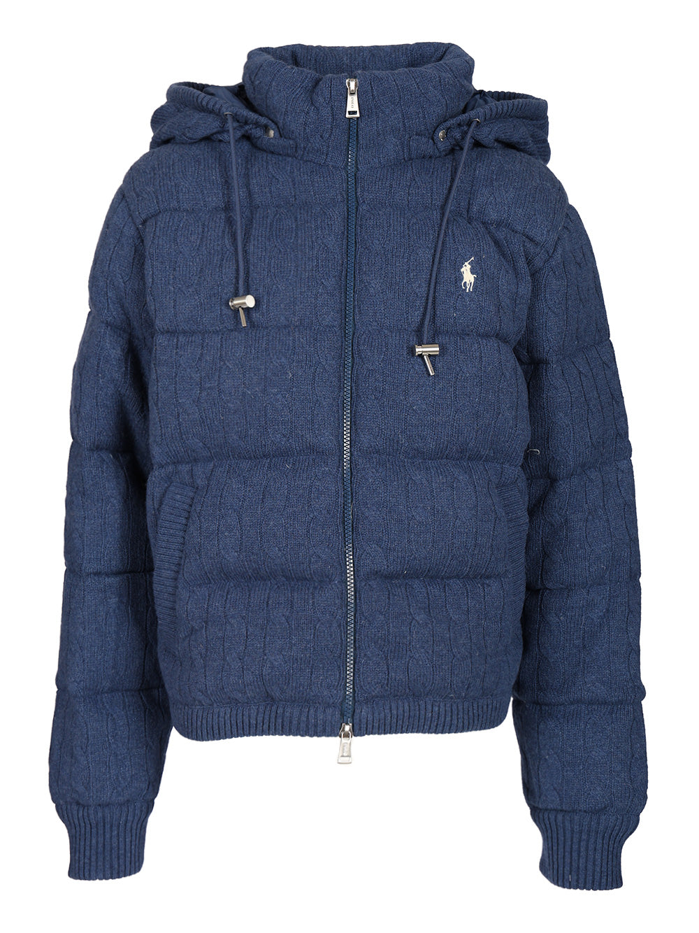 Polo Ralph Lauren Cashmere And Wool Down Jacket Duvets and padded items - Blue | d3145befb7f3e69dce9201bbc5180a3a6eb30a44