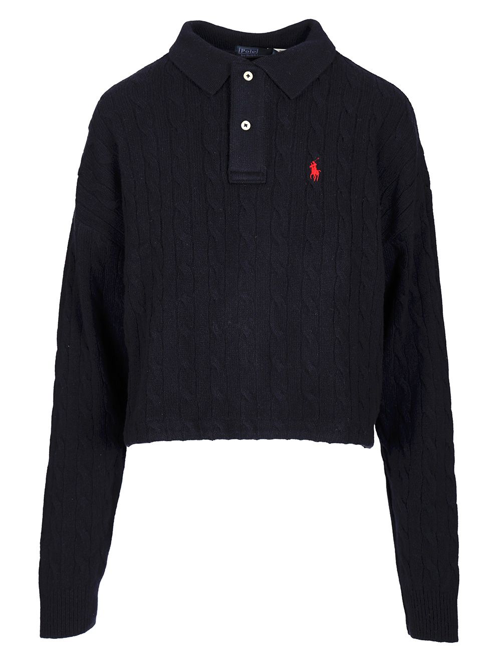 Polo Ralph Lauren Wool And Cashmere Polo shirt - Blue | acae227b9fe3a324eeb2a753c029bb45ec5d408c