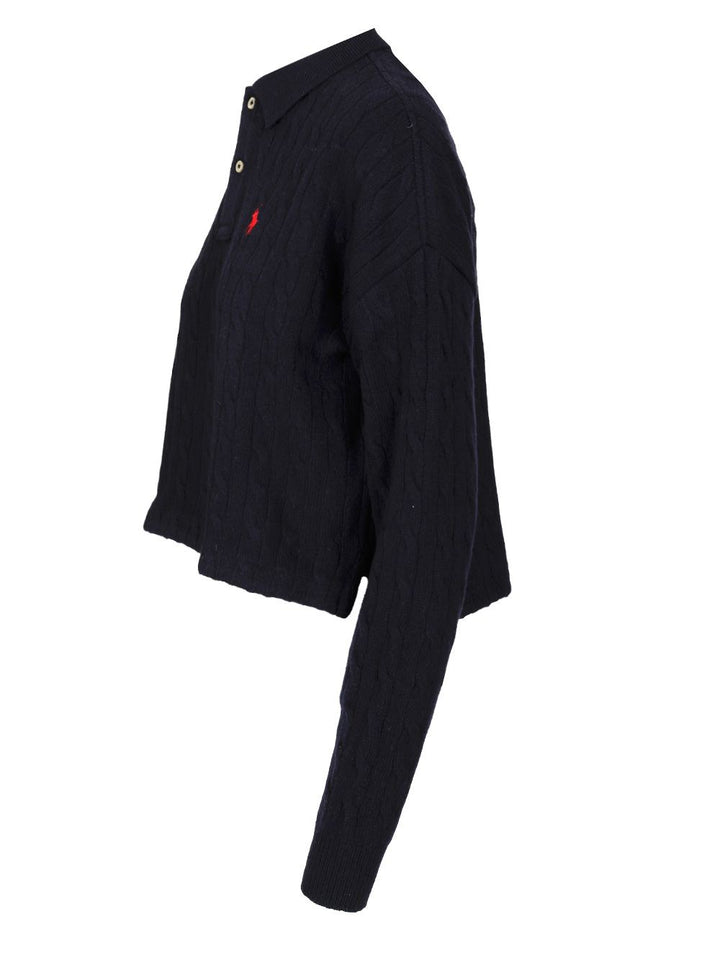 Polo Ralph Lauren Wool And Cashmere Polo shirt - Blue | ff05db769e6af11931e208948aa44fc18f00c05c