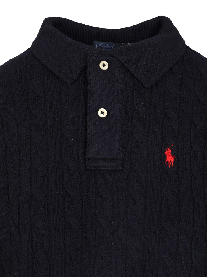 Polo Ralph Lauren Wool And Cashmere Polo shirt - Blue | b797a7e2ab208cdce354a5e2b6351061acfe11cb