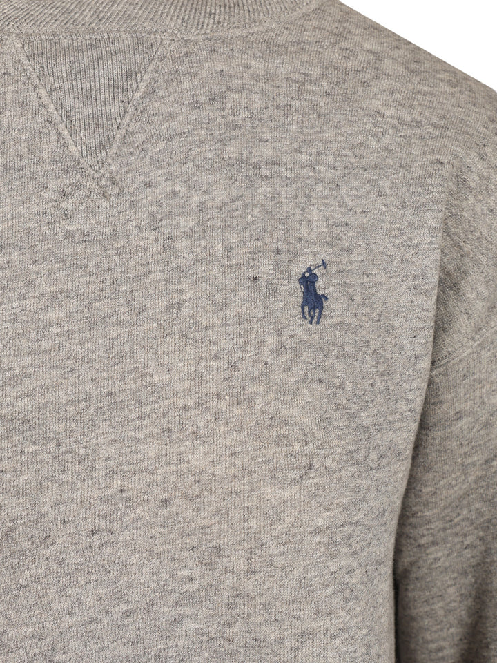 Polo Ralph Lauren Crewneck Sweatshirt Sweatshirts - Grey | 142e0299f576dc51bcdeda352996493b7b42fd60
