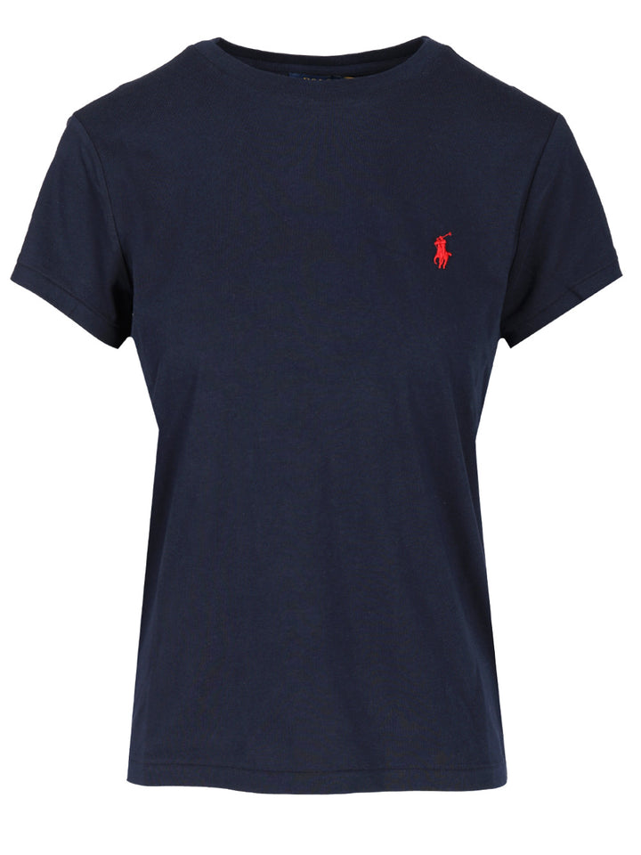 Polo Ralph Lauren Cotton T-Shirt - Blue | e3424dc53cfe0ed9a321a6e05509f945526e9df2