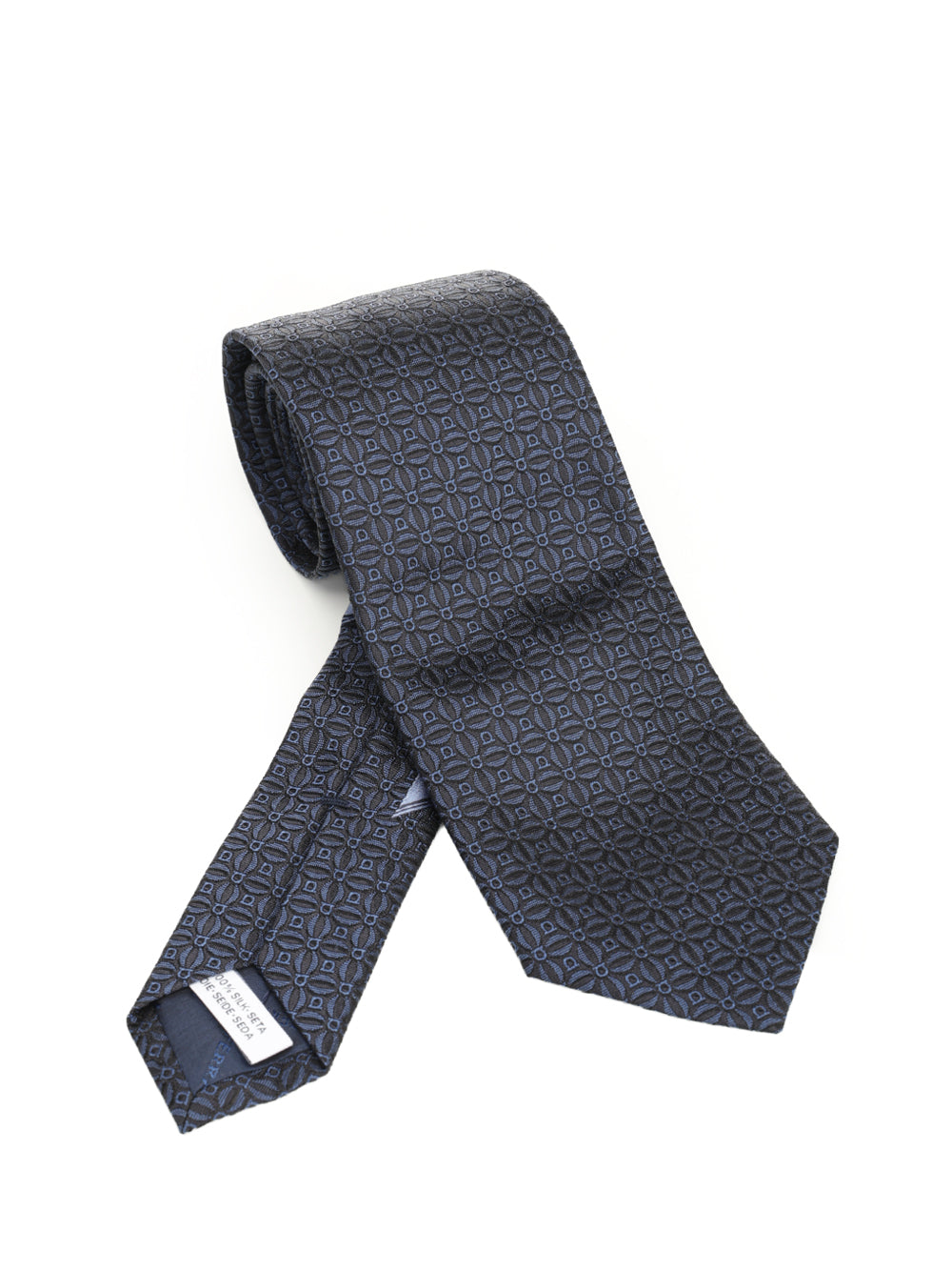 Ferragamo Gancini Jacquard Tie Ties And Bow Ties - Blue | 55036ca5087c256e60f868bb6b71246db97b0631