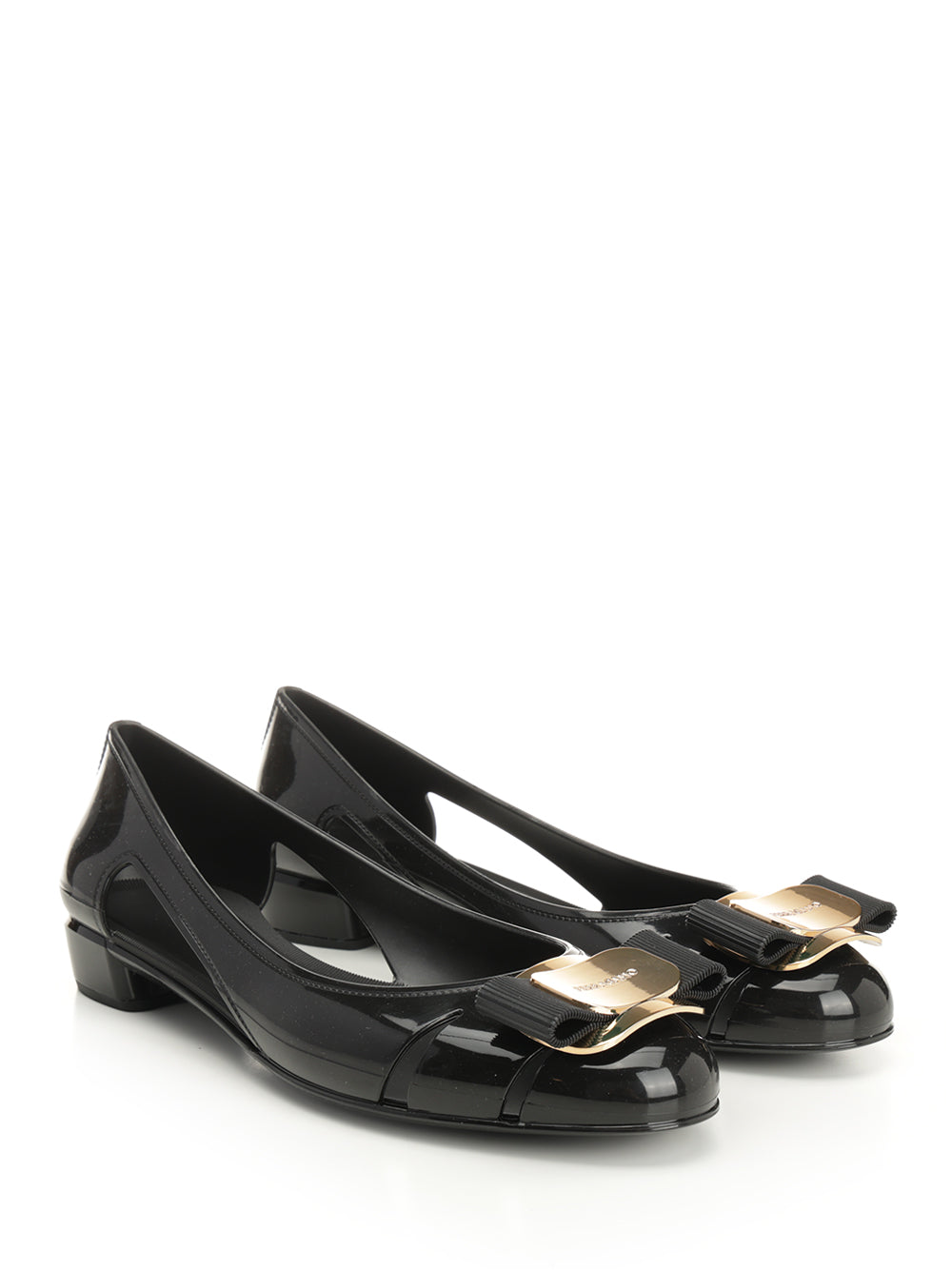 Ferragamo Pvc Ballerina Scarpe basse - Black | 5d1391ac3e399b0816b4bea1ceb13a3624f619de