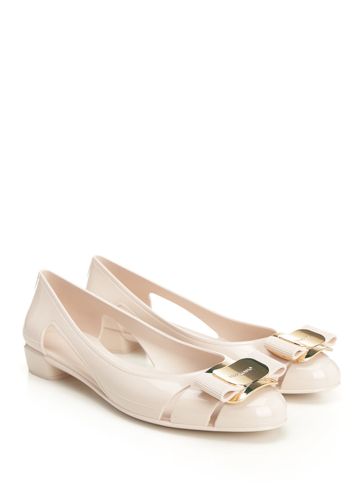 Ferragamo Pvc Ballerina Scarpe basse - Rose | d68c1f27b5cff137362ee606fb369f6c8e245b84