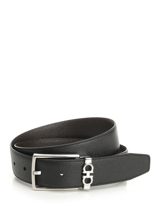 Gancini Belts Black