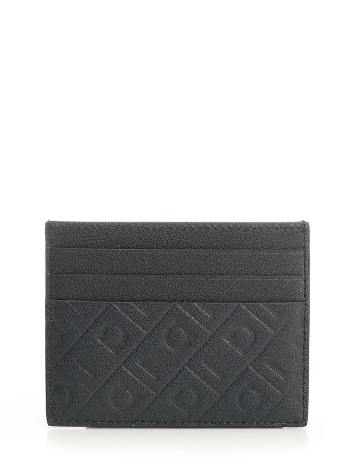 Ferragamo Leather Card Holder Wallets - Blue | 9f958931c1347e2b05252e2033d58692599f1517
