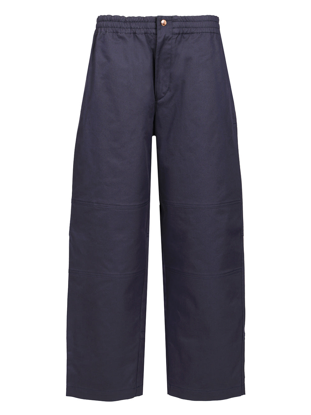 Moncler Genius Cotton Gabardine Trousers - Blue | e7a3e82bb53dae70376dd6bbaffccd639a46d72c
