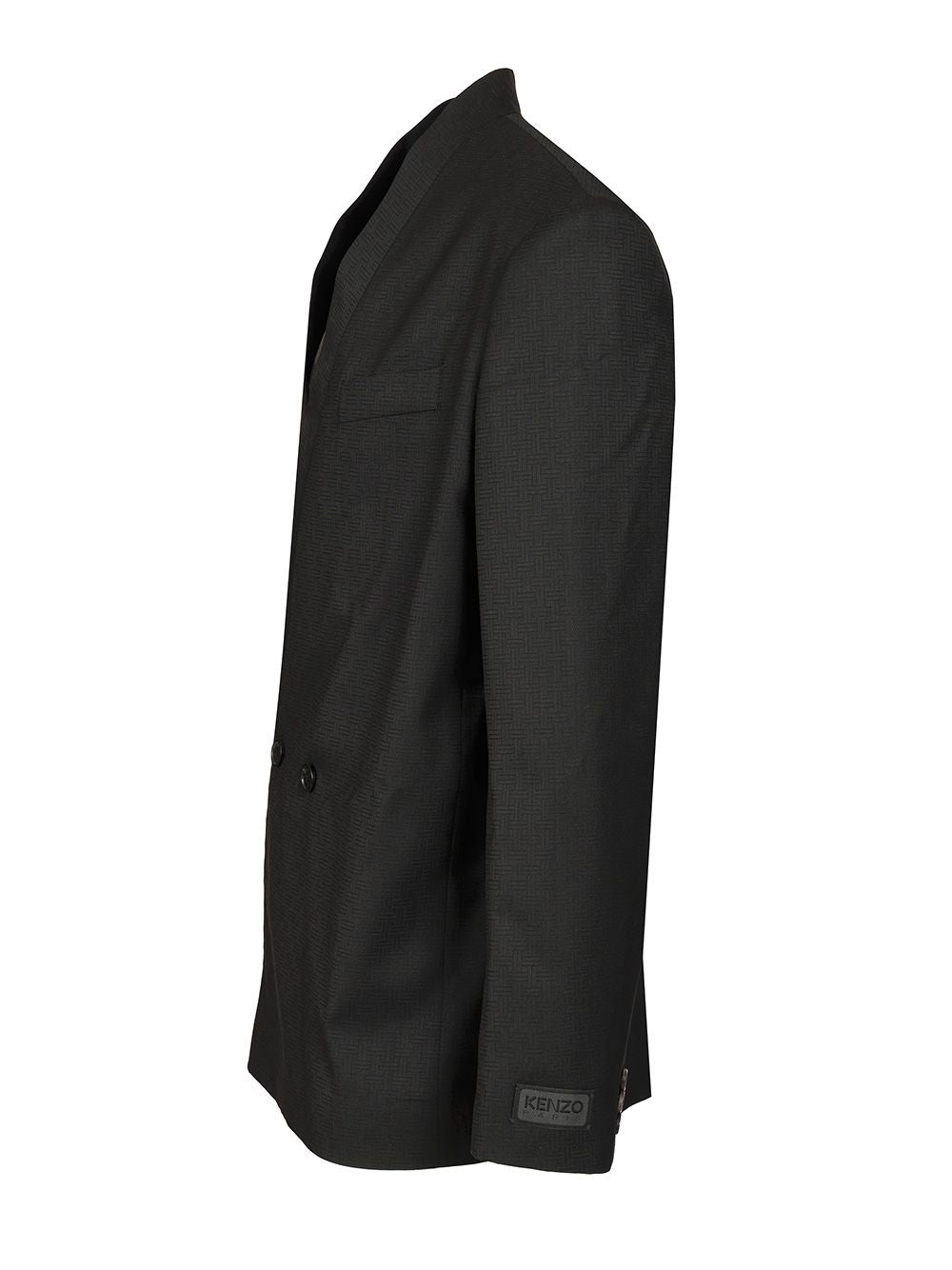 Kenzo Tailored Kimono Jacket Jackets - Black | 9787828b45e3d66cfe50cd5a141e77f49535262b