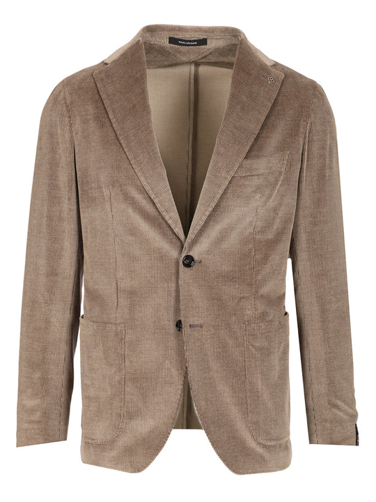 Unlined Velvet Jacket Jackets Brown