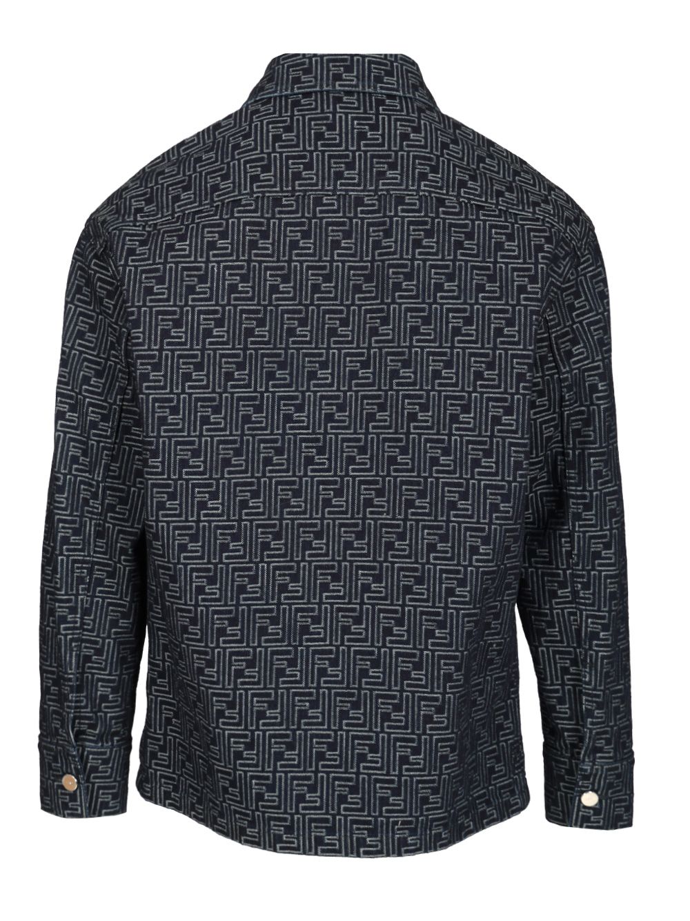 Fendi Selleria White Jeans Jacket Jackets - Blue | 2ef32d44b5d447f5c601ff3b9823e34d2c482118