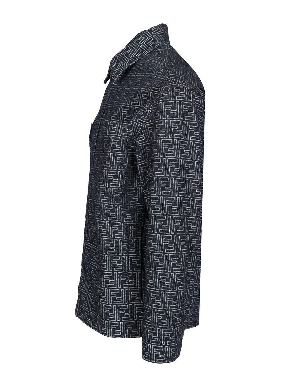 Fendi Selleria White Jeans Jacket Jackets - Blue | 74dabf2a00cdce3d5fae0414490f5447e401c1b5