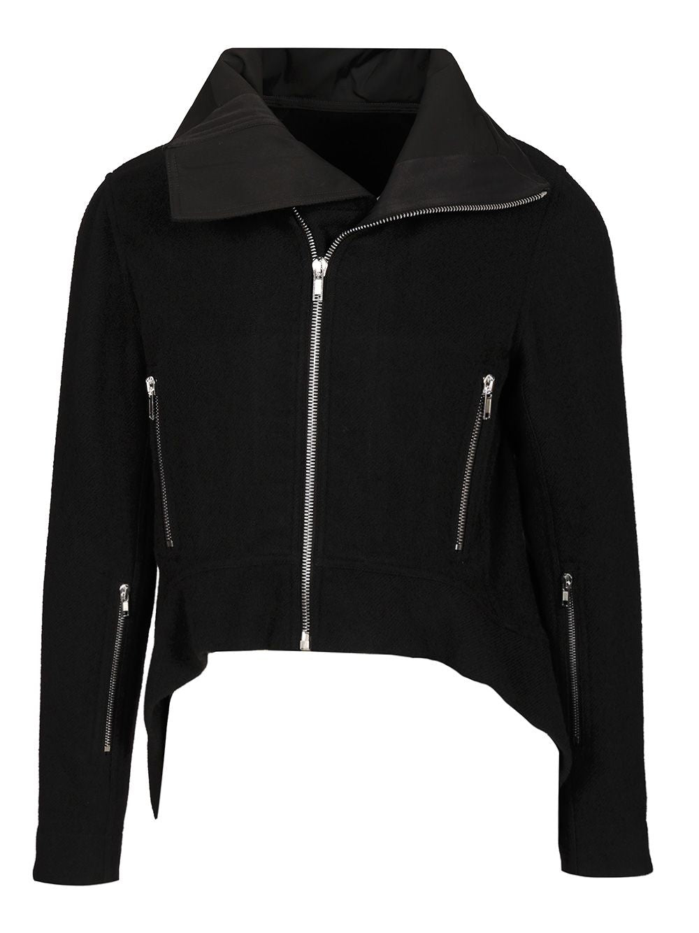 Rick Owens Exploder Coats - Black | b8d590226bcd6073b4ec1637e68764a7a9aceab5